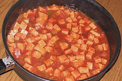 Wurstgulasch nach Truckerart 16