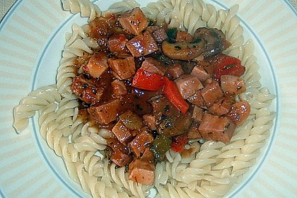Wurstgulasch nach Truckerart 12