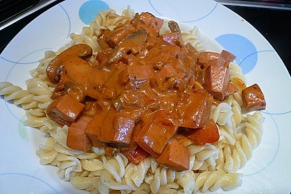 Wurstgulasch nach Truckerart 8
