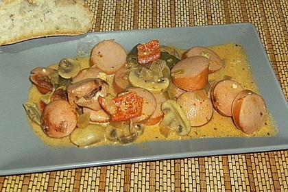Wurstgulasch nach Truckerart 9