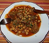 Rindfleisch mit Kichererbsen (Bild)