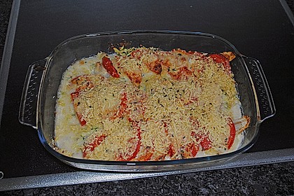 Seelachsfilet auf Zucchinibett 8