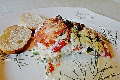 Seelachsfilet auf Zucchinibett 16
