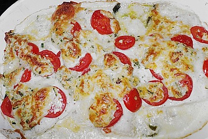Seelachsfilet auf Zucchinibett 22