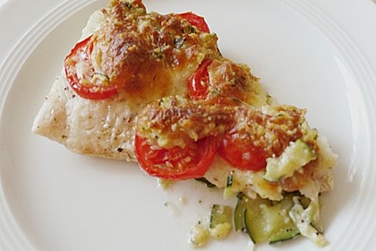 Seelachsfilet auf Zucchinibett 23