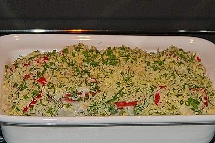Seelachsfilet auf Zucchinibett 25
