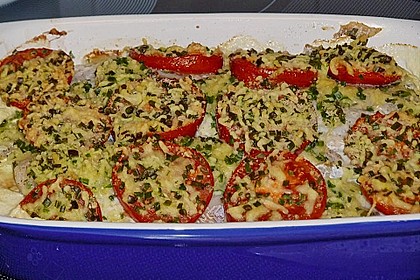 Seelachsfilet auf Zucchinibett 31