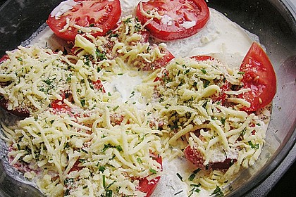 Seelachsfilet auf Zucchinibett 33