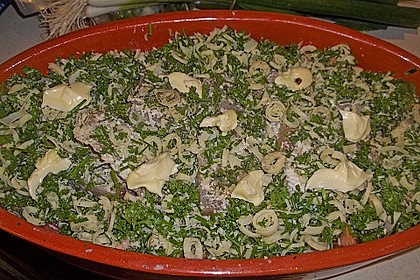 Seelachsfilet auf Zucchinibett 36