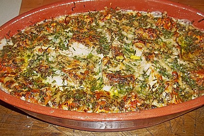Seelachsfilet auf Zucchinibett 37