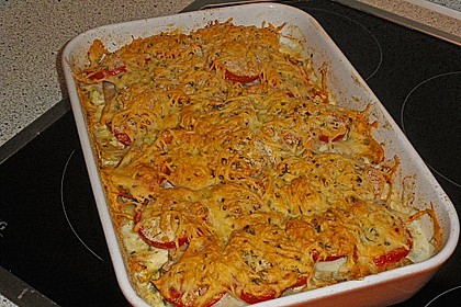 Seelachsfilet auf Zucchinibett 38