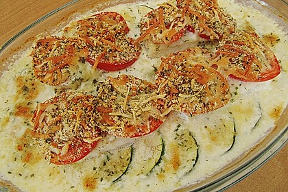 Seelachsfilet auf Zucchinibett 41
