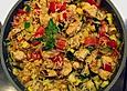 Gem&uuml;se - H&auml;hnchen - Risotto