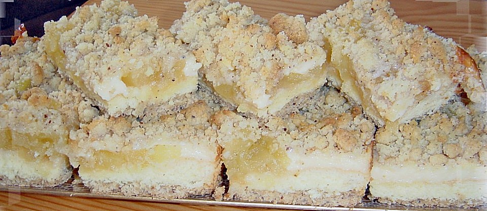 Apfel Pudding Kuchen Vom Blech — Rezepte Suchen