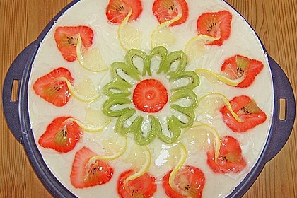 Zitronen - Frischk&auml;se - Torte 2