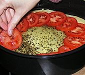 Leichte Tomatentarte mit Camembert (Bild)