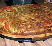 Leichte Tomatentarte mit Camembert (Bild)
