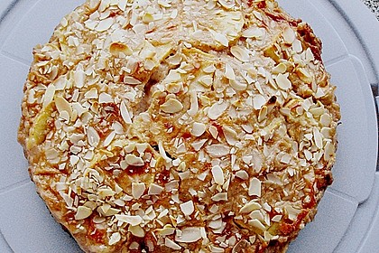 Apfelkuchen mit Honig - Zimt - Guss 11