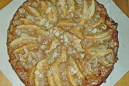 Apfelkuchen mit Honig - Zimt - Guss 4