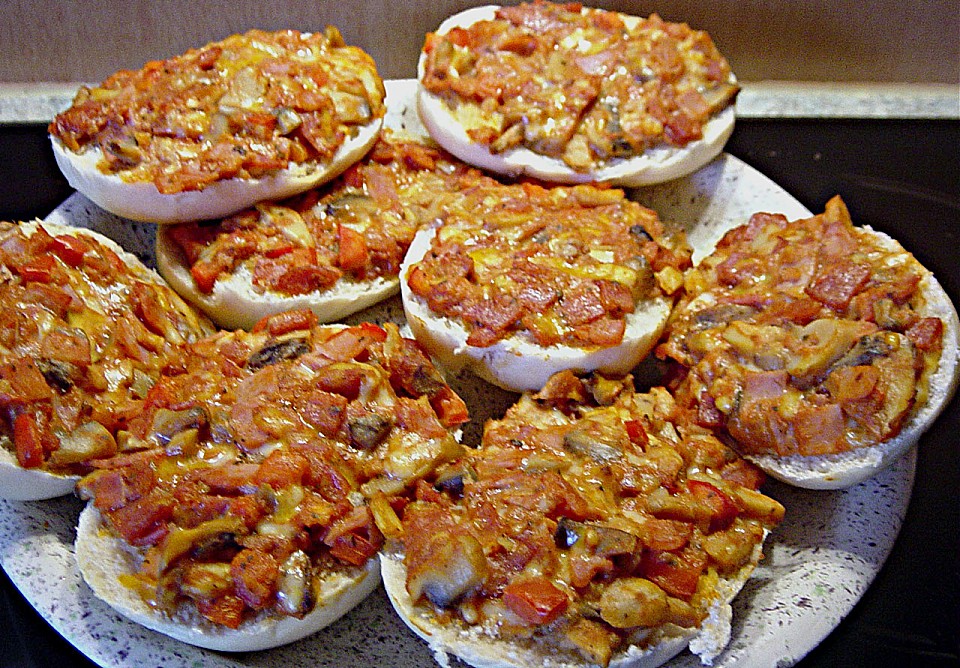 pizza broetchen
