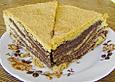 Walnussnougat - Marmorkuchen
