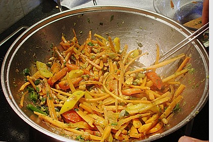 Asia - Nudeln mit H&auml;hnchenbrust 2
