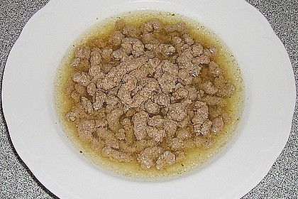 Lebersp&auml;tzlesuppe