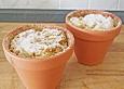 Quarkstollen im Blumentopf