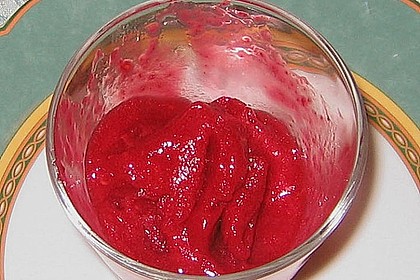 Erdbeer - Limetten - Sorbet 1