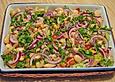 Thunfischsalat mit dicken wei&szlig;en Bohnen