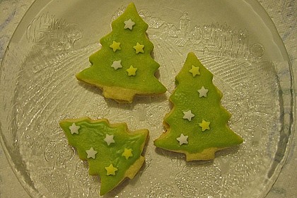 Zauberhafte Marzipan Tannenb&auml;ume