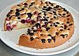 Kirschkuchen aus R&uuml;hrteig