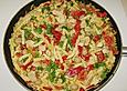 Schnelle Curry - H&uuml;hnchen - Paprika - Pfanne