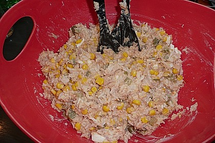 5 - Minuten - Reis - Mais - Thunfischsalat 2