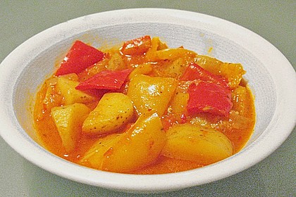 Kartoffelgulasch pikant 8