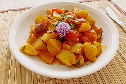Kartoffelgulasch pikant 1