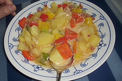 Kartoffelgulasch pikant 7