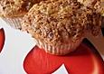 Rhabarber - Marzipan - Muffin mit Zimtkruste