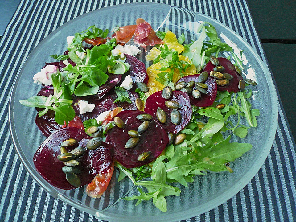 Rote Bete Salat Mit Rucola — Rezepte Suchen