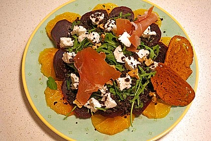 Rote Bete-Salat mit Ziegenkäse 9
