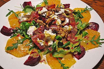 Rote Bete-Salat mit Ziegenkäse 3
