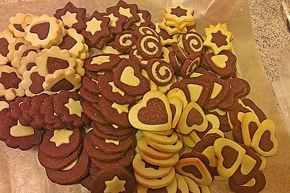 Sandiges Schwarz - Weiß Gebäck 5