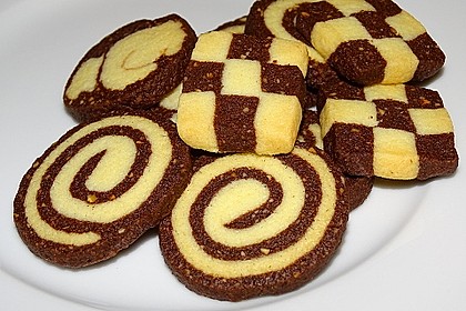 Sandiges Schwarz - Weiß Gebäck 1