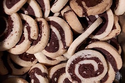 Sandiges Schwarz - Weiß Gebäck 10