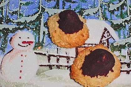 Kokos - Mandel - Marzipan - Berge mit Schokogipfel 6