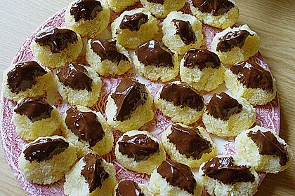 Kokos - Mandel - Marzipan - Berge mit Schokogipfel 3