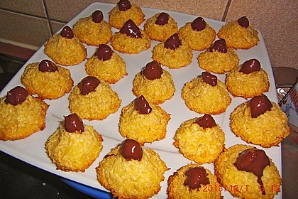 Kokos - Mandel - Marzipan - Berge mit Schokogipfel 4