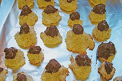 Kokos - Mandel - Marzipan - Berge mit Schokogipfel 7