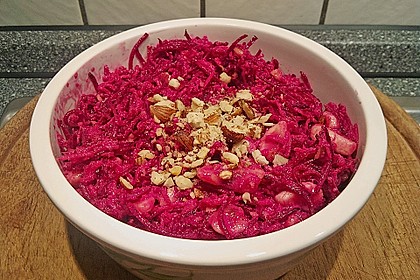 Rote Bete - Apfel - Bananen Rohkost
