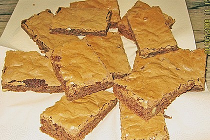 American Double Choc Brownies 12